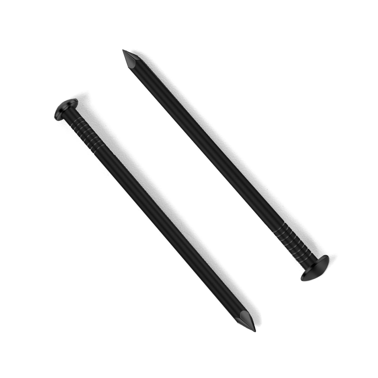 Photo 1 of 1.3 x 20mm (appr 3/4") Black Tiny Flat Nails, Wood Nails, Common Nails, 300 PCS