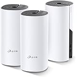 Kit 3 Roteadores Gigabit Wifi TP-Link Rede Mesh AC1200 Mbps Dual Band 2.4Ghz e 5.0Ghz 3 em 1 DECO M4