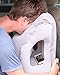 Coililly Inflatable International Travel Pillow w/ Smartphone Viewing | Portable Upright Sleeping Design | Ergonomic Head | Neck Support | Airplanes, Lounging, Vehicles