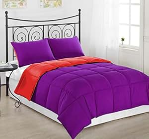 Amazon.com: 3pc Reversible Goose Down Alternative