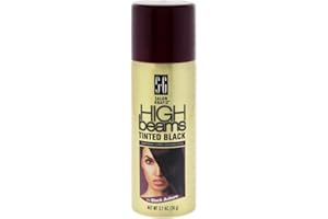 SALON GRAFIX High Beams Tinted Black Temporary Spray - No Bleach Hair Color for Women and Men - Temporary Hair Dye for Subtle Highlights - Black Auburn - 2.7 oz