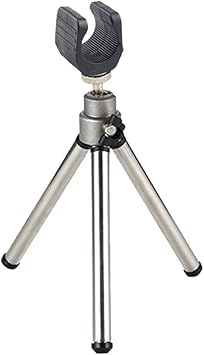 Amazon Bluebowl ステンレス 3段階 伸縮 小型 コンパクト ミニ チビ ポケット 三脚 スタンド ロッドホルダー 釣り竿 ホルダー ハンド ライト ホルダー ロッドスタンド わかさぎ 穴釣り 堤防 置き竿 釣り 集魚灯 本体単品 Bluebowl 竿掛け ロッドホルダー