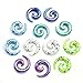 PiercingJ 12pcs 12G 8G 6G 4G 2G 0G 00G 1/2