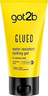 got2b Glued Spiking Gel 150ml Water Resistant Ultra Strong Hold Vegan Formula view 1