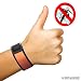 Mosquito Repellent Bracelet All Natural DEET FREE & Waterproof 100% guaranteed to keep mosquitoes away or money back comes with 2 Free refills longest lasting protection by PHI Sports & Outdoors (Orange)