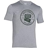 Under Armour Men's WWP Dog Tag T-Shirt, True Gray Heather (025), Medium