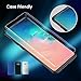 Screen Protector for Galaxy S10, G-Color [3D Tempered Glass] [Full Adhesive] [Case Friendly]Screen Protector for Samsung Galaxy S10[ UV Apply]