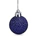 Asvert 24ct Christmas Ball Ornaments Shatterproof Tree Ball for Holiday Wedding Party Decoration 1.57” (Blue)