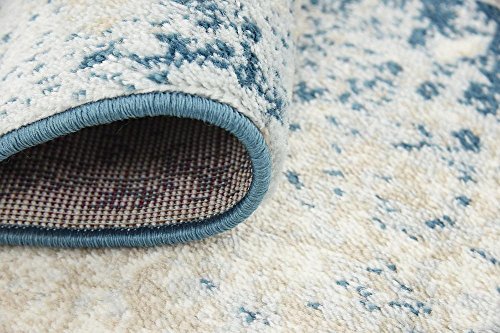 Unique Loom Sofia Collection Blue 5 x 8 Area Rug (5' x 8')