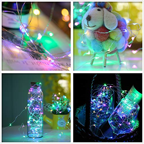 Colored Fairy Rope String LED Christmas Lights | Widest