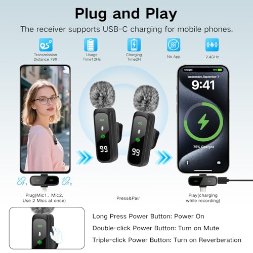 Juego de vlogging para iPhone/Android, 180 cm, trípode para teléfono móvil, con seguimiento automático de la cara, rotación de 360°, trípode para crear contenidos, set de iniciación con luz y