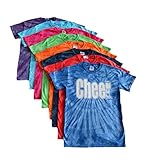 Cheerleading Tie Dye T-Shirt- 