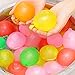 Toparty 1000 Pack Water Balloons Refill Quick & Easy Kit Latex Water Bomb Balloons Fight Games - 1000 Balloons + 3 Quick & Easy Hose Nozzle