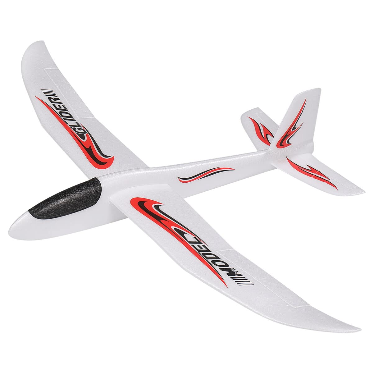 Abaodam Foam Airplanes Foam Glider Airplane 39 Inch Large Throwing Glider Planes Outdoor Flying Glider Airplane Toys for Kids