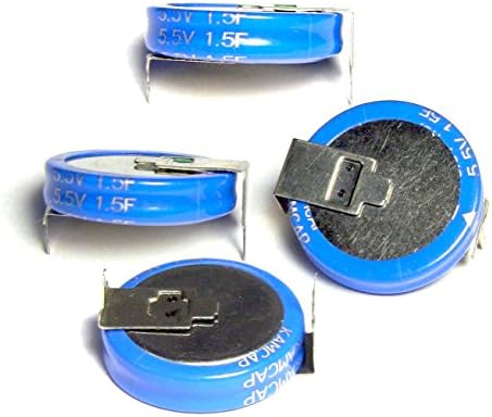 4Pc 1.5F Farad Electric Double Layer Super/Ultra Capacitor 5.5V KamCap C