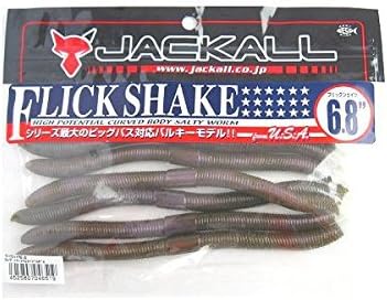 Amazon Jackall ジャッカル ワーム フリックシェイク 6 8インチ マルハタパープルマーブルギル Jackall ジャッカル ルアー