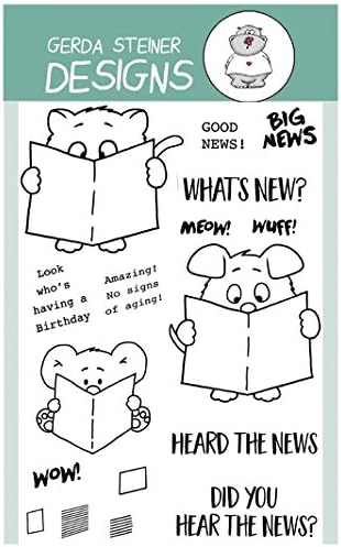What's New? Clear Stamp Set 4x6 Inches