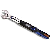 Summit Tools Adjustable Digital Torque Wrench, 2.21 to 44.24 ft-lb. Torque Range, 5 - 26 mm Adjustable Jaw, Set Target Torque