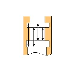 iGaging Double Hook Depth Caliper Absolute Origin