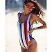 MiYang Women's Sexy Crewneck One Piece Beachwear Bikini Monokini Swimsuit Tag XL(US XL:14-16)