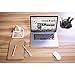YCOCO Rotating Desk Organizer for Office, All in One Desktop Organizer with Pen Holder and Pencil Holder, Black Metal Mesh Office Organizer for Office Supply and Desk Accessories Organizers