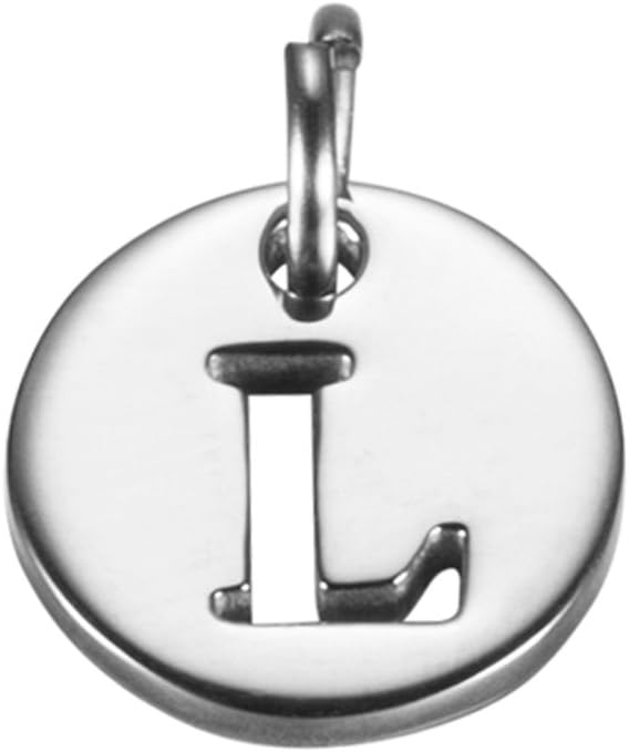 IMEIM Extra Small Initial Charm for Necklace Bracelet Small Pendant Custom Charm