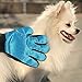 [Professional Edition]2-in-1 Pet Grooming Glove,Puppy Dog Cat Hair Remover Gloves,Pet Bathing Brush, Massage Comb for Dog Cat Horse And Most Pets Deshedding Brush