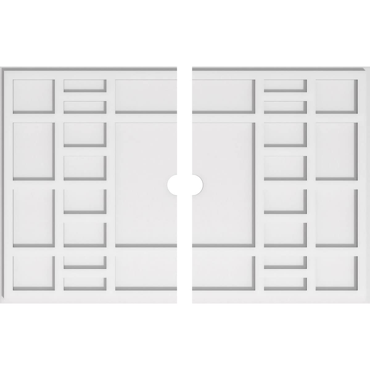 Ekena Millwork CMP34X22BX2-02000 Beaux