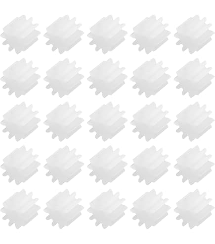 20 Pack 10 Teeth Plastic Gears Odel 102A Reduction Gear Plastic Wor...