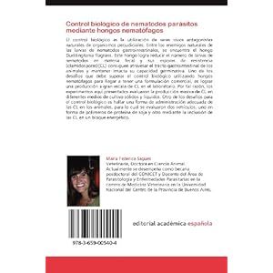 Control biológico de nematodos parásitos mediante hongos nematófagos: Optimización de cultivos y su administración a través de polímeros de soj