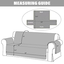 TOMORO Non-Slip Sofa Slipcover - 100% Waterproof