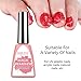 Pack of 2 Nail Polish Remover, Magic Gel Nail Polish Remover Fast Remove Gel Nail Polish Within 2-3 Minutes, Quick & Easy Polish Remover, No Need For Foil, Soaking Or Wrapping