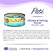 Wellness Complete Health Pate Adult Wet Cat Food, Natural, Protein-Rich, Grain-Free, 3 Ounce, 24 Pack, (Chicken & Herring)