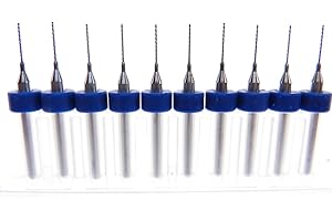 DAEWON INDUSTRIES Versatile Tungsten Micro Drill Bits Japanese made for CNC PCB Installation, Toy Making, Model Cars Trucks Planes Boats, Arts & Crafts, Woodworking more... (.50mm)