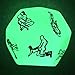 U-Shark® Glow 12 Sides Position Dice for Bachelor Party or Couples Novelty Gift(1pc Glow Dice+1pc White Drink Dice+ 1pc White Duty Dice)