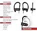 Wireless Sport Bluetooth Headphones - Hd Beats Sound Quality - Sweat Proof Stable Fit In Ear Workout Earbuds - Ergonomic Running Earphones - Noise Cancelling Microphone w/Travel Case - by Bluephonic