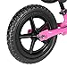 Strider 12” Sport Bike - No Pedal Balance Bicycle for Kids 1 to 4 Years - Includes Safety Pad, Padded Seat, Mini Grips & Flat-Free Tires - Tool-Free Assembly & Adjustments