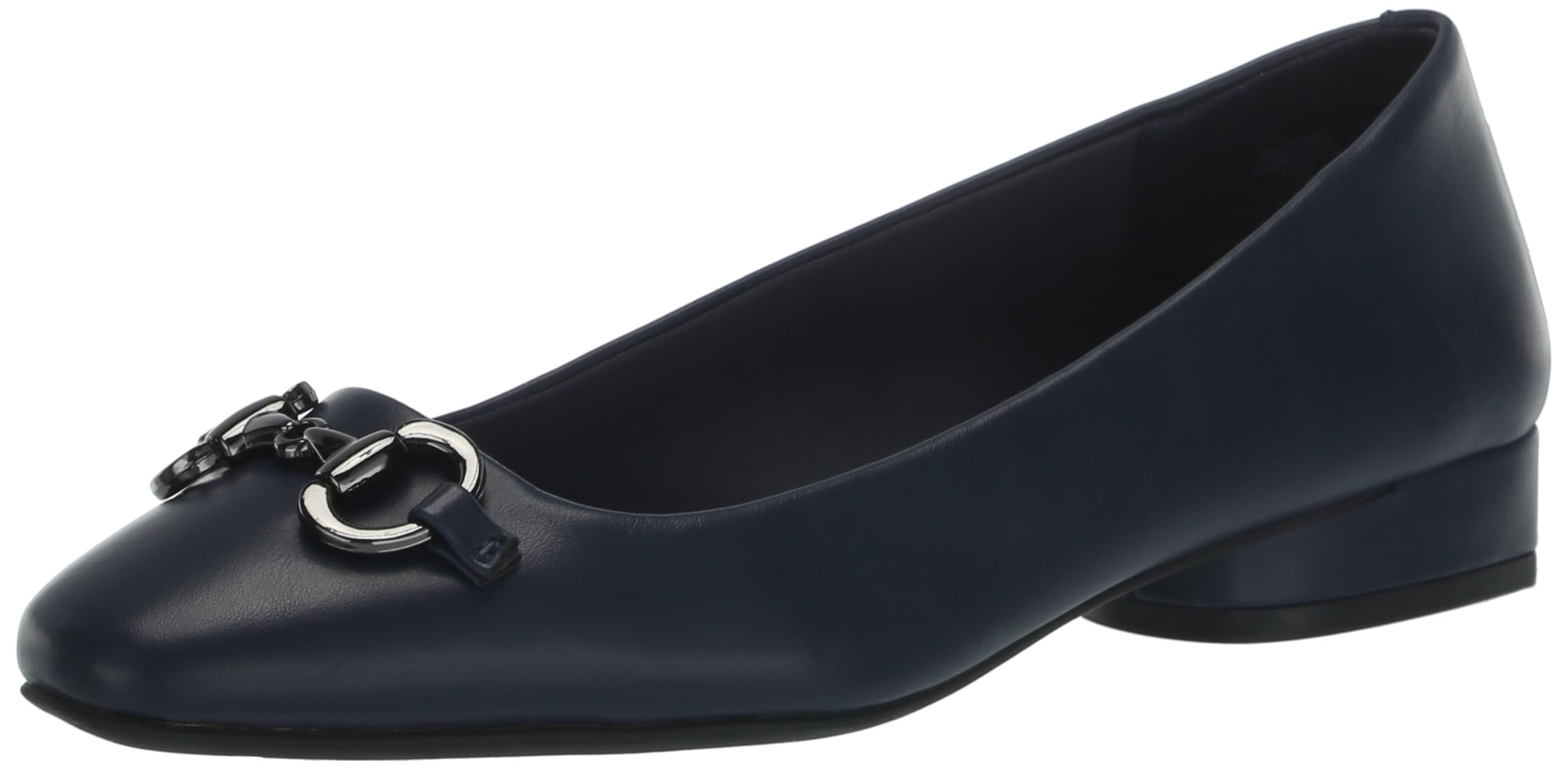 Anne Klein Women’s Cora Flat, Navy, 9.5 M