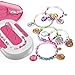 Style Me Up! - DIY Friendship Bead Bracelet Craft Set with Magic Charms - Kids Fashion BFF Bangle Bracelet Making Set for Girls - Charmazing Deluxe Kit - SMU-907