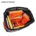 Junpro Target Pouch Storage Carry Equipment Bag with 2PCS Hooks for Nerf Guns Darts N-Strike Elite / Mega / Rival Series