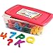 Educational Insights Multicolored Jumbo AlphaMagnets & MathMagnets, Set of 100 Uppercase & Lowercase Letters, Numbers & Math Symbols: Preschool Kindergarten Classroom Must Haves, Ages 3+