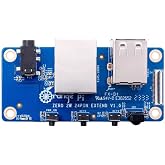 Orange Pi Multifunctional Expansion Board for Zero 2W, Interface Board Compatible with Orange Pi Zero 2W Single Board Computer