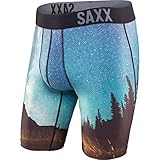 Saxx Mens Fuse Long Leg Boxers Underwear