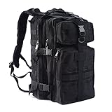 Tactical Backpack,Smartdoo Military Rucksack Assault Pack Molle Waterproof Outdoor Travel Hiking Camping Backpacks