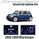 XtremeVision Mini Cooper 2002-2006 (7 Pieces) Pure White Premium Interior LED Kit Package + Installation Tool