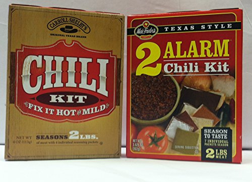 Chilli Sampler Alarm Chili and Caroll Shelby's Chilli Kits