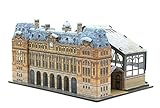 KERANOVA Clever Paper Historic Buildings Gare Saint-Lazare 3D Puzzle, 1/220 Scale