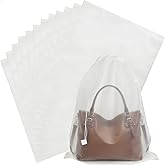 Lirakel Dust Bags for Handbags, 12-Pack 15.7x19.7 Inch Multi-Purpose Reusable Organizers for Purses, Shoes, Closet & Travel