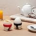 Sumo Eggs - Soft or Hard Boiled Egg Cup Holders (Set of 2) Sumo Design - Utensil Kitchen Decor by Peleg Design