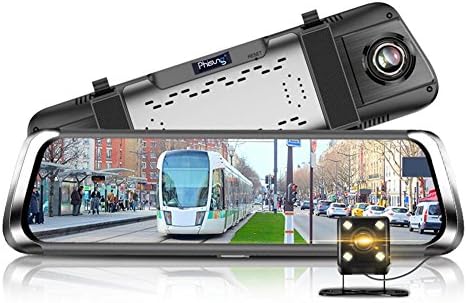 Phisung E08 10in IPS Touch Screen Bluetooth WiFi 4G Android Car DVR Camera